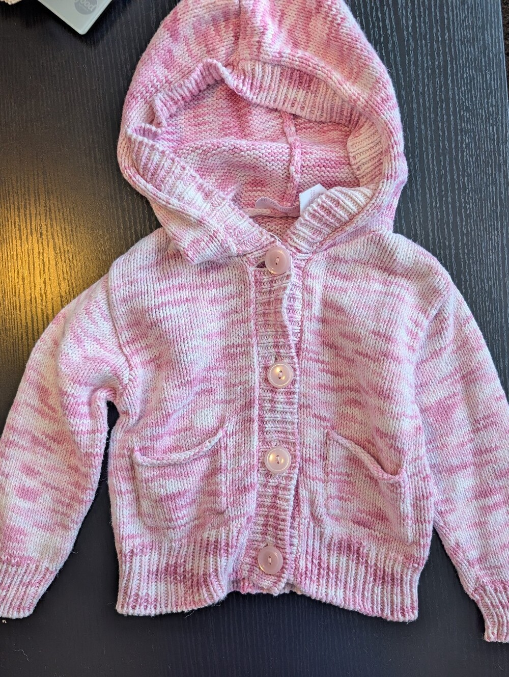 Y2K Toddler Girls Knit Sweater